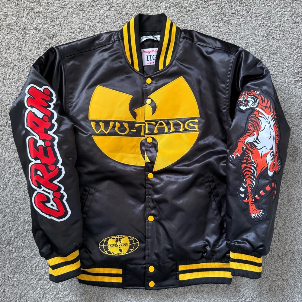 🔴Wu-Tang Jacket Size Medium Tiger Style Big Logo WuTang Final Chamber Rza